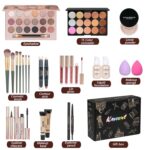 Makeup Kit Makeup Sets for Teens Makeup kits for Women Teenagers Full Kit Make up Eyeshadow Palette Foundation Concealer Lipgloss Makeup Gift Set for Women Teen Girls - Image 3