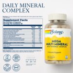 Solaray Mega Multi Mineral | 200 Capsules - Image 3