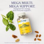 Solaray Mega Multi Mineral | 200 Capsules - Image 4