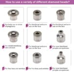 Diamond Microdermabrasion Machine, Yofuly 65-68cmHg Suction Power Professional Dermabrasion, Home Use Facial Skin Care Equipment - Image 4