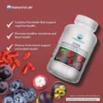 Nature's Lab Super Antioxidant Support - Resveratrol, Acai, Goji Berry, Noni Fruit, Pomegranate - 120 Capsules (60 Day Supply) - Image 3