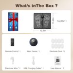 Transcutaneous Electronic Nerve Stimulator and Powered Muscle Stimulation for Pain Relief, EMS Foot Massager - Image 5