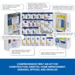 First Aid Only 1000-FAE-0103 SmartCompliance 50-Person OSHA Compliant First Aid Kit for Business, Large Plastic First Aid Cabinet with Medications, 245 Pieces - Image 5