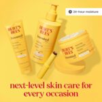 Burt's Bees Boosted Body Whipped Butter With a Ceramide, Niacinamide and Peptide Complex, Quick-Absorbing Body Butter Helps Support Skin Barrier, Tropical Scented, 6.5 oz. Jar - Image 4