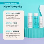 Proactiv 3 Step Acne Treatment - Benzoyl Peroxide Face Wash, Repairing Acne Spot Treatment for Face And Body, Exfoliating Toner - 60 Day Complete Acne Skin Care Kit - Image 4