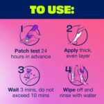 Nair Body Cream Hair Remover, Soothing Aloe and Water Lily, Dermatologist Tested Body Hair Removal Cream, with Evolved Ingredients, 12 Oz - Amazon Exclusive Size - Image 5