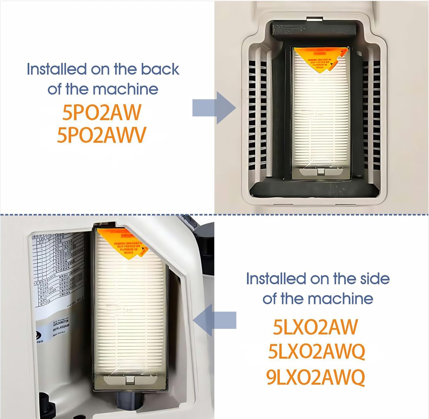 Oxygen Concentrator Intake Filter Compatible with INVACARE Perfecto Platinum (1131249), O2 Generator Machine Replacement Accessories, 3 Pcs - Image 5