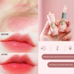 BestLand 6 Pcs/Set Flower Jelly Lipstick Set Temperature Change Moisturizer Long Lasting Nutritious Balm Magic Color Change Lip Gloss - Image 3