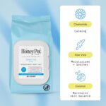 The Honey Pot Company - Feminine Wipes - Daily PH Balancing, Fragrance & Sulfate Free Wipes for Intimate Parts, Body, or Face - Hygiene Products - Sensitive 30 ct - Image 3