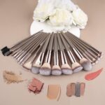 15pcs Professional Makeup Brushes Set Bag Foundation Eyelash Eyebrow Eyeshadow Cosmetic Make Up Tool Makeup Brush Tool Set Christmas, Halloween, Thanksgiving Gifts - Image 4