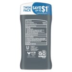 DOVE MEN + CARE Antiperspirant Deodorant Stick Clean Comfort Twin Pack 72-Hour Sweat & Odor Protection Antiperspirant for Men With 1/4 Moisturizing Cream 2.7 oz - Image 3