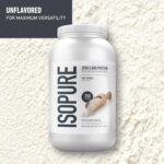 Isopure Zero Carb 100% Pure Whey Isolate Protein Powder, Lactose Free, Gluten Free, with Vitamins, Unflavored, 25g Protein Per Serving, 3 Lbs, 47 Servings (Packaging May Vary) - Image 3