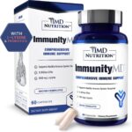 1MD Nutrition ImmunityMD - Immune Health Probiotic | Potent, Doctor-Selected Probiotic Strains with Prebiotic - Promote Overall Immune System Strength, Reduce Everyday Stress | 60 Capsules - Image 2