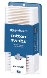 Amazon Basics Cotton Swabs for Personal Hygiene and Baby Care, 500 Count, 1 Pack - Image 2