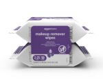 Amazon Basics Makeup Remover Wipes, Gentle Cleansing, Dermatologist Tested, Night Calming, Plant Based, Alcohol-Free, Removes Waterproof Mascara, 25 Count Per Pack, Pack of 2 - Image 2