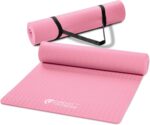 Circuit Fitness by Marcy Non-Slip Multi-Purpose Exercise Yoga Mats with Carrying Strap Multi-Thickness, Multi-Color Options - Image 2