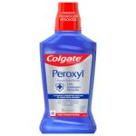 Colgate Peroxyl Antiseptic Mouthwash and Mouth Sore Rinse, 1.5% Hydrogen Peroxide, Mild Mint - 500ml, 16.9 Fluid Ounces - Image 2