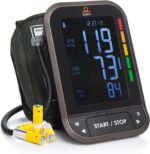 Dario Blood Pressure Monitor for Home Use Gen2 Automatic Machine, LCD Backlit Display, Large Adjustable Arm Cuff (8.75-16.5in) Smart Bluetooth App & Carry Case - Image 2