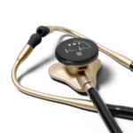 Eko CORE 500™ Digital Stethoscope — 40x Amplification, Active Noise Cancellation, 3-Lead ECG, FDA-Cleared AI with Eko+, Full-Color Display, Reimbursement Eligible — Champagne, COR501-CHP/CHP - Image 2