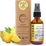 GIVOL Organic Raw Bromelain Mist-Liquid Pineapple Extract - Enhanced Potency 500mg, for Kids & Adults - Non-GMO - 60ml 120 Day Supply - Image 2