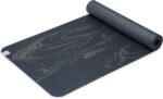 Gaiam Dry-Grip Yoga Mat - 5mm Thick Non-Slip Exercise & Fitness Mat for Standard or Hot Yoga, Pilates and Floor Workouts - Cushioned Support, Non-Slip Coat - 68 x 24 Inches - Image 2