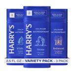 Harry's Extra-Strength Antiperspirant Deodorant, Sweat & Odor Control Antiperspirant for Men, Variety Pack - Stone, Redwood, Wildlands, 2.5 oz Pack of 3 - Image 2