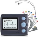 Livenpace Portable 12-Lead Heart Monitor with AI Analysis for Home Use, 24 Hours Recording, Stand-Alone Machine with LCD Screen, Software Compatible with Mac & Windows, TH12 - Image 2
