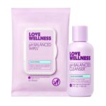 Love Wellness pH Balancing Cleanser & pH Balancing Wipes | Her Essentials Duo | On The Go Support for Her | Cleanser for Balanced pH, Intimate Health & Hygiene - Image 2
