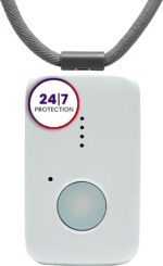 Medical Guardian MGMini | Medical Alert Device for Seniors | Water-Resistant, Emergency Call Button, 24/7 Monitoring, Step Counter, GPS Tracking | Monthly Subscription Required | Pearl - Image 2