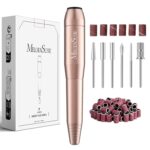 MelodySusie Pen-Shaped Portable USB Nail Drill, PC120I 20000RPM Electric Nail File with Compact Design for All Nail Care, Manicure Polishing, Shaping & Gel Removal at Home for Beginners - Image 2