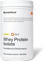 Momentous Essential Grass-Fed Whey Protein Powder - 20 g Whey Isolate Protein - NSF Certified for Sport - Gluten-Free - 25 Servings for Essential Everyday Use - Vanilla - Package May Vary - Image 2