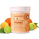 NATURE WELL Clinical Brighten & Hydrate Vitamin C Moisture Cream Skincare for Face, Body & Hands, Revitalizes Dull-Looking Skin, Promotes A Glowing Complexion, Helps Visibly Improve Skin Texture, 16oz - Image 2