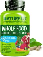 NATURELO Mens Multivitamins - Whole Food Multivitamin for Men with Vitamins, Minerals - 120 Vegetarian Capsules for Energy, Brain, Heart, Eye Health - Image 2