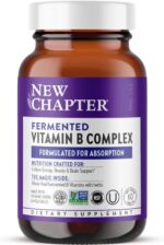 New Chapter Vitamin B Complex, Fermented Vitamin B Complex, USDA Organic, ONE Daily for Cellular Energy + Brain + Beauty, 100% Vegan, Gluten-Free - 60 Count - Image 2