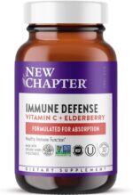 New Chapter® Vitamin C Immune Defense Supplement + Elderberry – Excellent Source of Vitamin C, One Daily Tablet for Healthy Immune Support, Made with Organic Herbs, Non-GMO, Gluten Free, 30 ct - Image 2