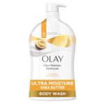 Olay Body Wash for Women, Ultra Moisture, 24hr Moisturizing, Hydrating & Refreshing, B3 Vitamin Complex, Free of Parabens & Phthalates, for All Skin Types, Shea Butter Scent, 33 fl oz - Image 2