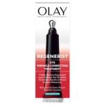 Olay Regenerist Under Eye Cream Roller, Eye Wrinkle Cream, Crows Feet & Bags Treatment, Anti-Wrinkle, Anti-Aging Serum, Fragrance-Free, Hexa-Repair Peptide & Bakuchiol, 0.7oz - Image 2