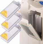 Oxygen Concentrator Intake Filter Compatible with INVACARE Perfecto Platinum (1131249), O2 Generator Machine Replacement Accessories, 3 Pcs - Image 2