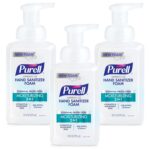 Purell Advanced Hand Sanitizer 2in1 Moisturizing Foam, Naturally Fragranced with Essential Oils, 10 oz Pump Bottle (Pack of 3), 3002-06-EC - Image 2