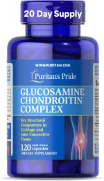Puritan's Pride Glucosamine Chondroitin Complex for Women and Men, Dietary Supplement for Joint Health, 120 Rapid Release Capsules - Image 2
