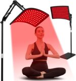 Red Light Therapy for Face and Body, Red Infrared Light Therapy Lamp with Stand Led 660nm Red Light-Therapy& 850nm Infrared Light Device for Body - Image 2