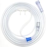 ResOne 7Ft Soft Adult Oxygen Nasal Cannula 5-Pack - Curved Prongs, Crush-Resistant Tubing - Nasal Tubes, Oxygen Concentrator Supplies - Soft Curved Nose Piece, Standard Size, Standard Flow 6 LPM - Image 2