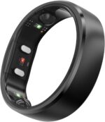 RingConn Gen 2, World’s First Smart Ring with Sleep Apnea Monitoring, No APP Subscription, 12-Day Battery Life, Stress/Heart Rate/Women's Health Tracker, Android & iOS Compatible (Black, Size 10) - Image 2