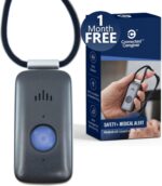 Safety+ 4G Medical Alert System: Fall Detection, GPS Location, 24/7 Monitoring, Mobile Caregiver App, Small, Lightweight-Call to Activate Wireless Call Button, Personal Safety, Wearable Panic Button - Image 2