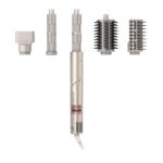 Shark HD430 FlexStyle Air Styling & Drying System, Powerful Hair Dryer Brush & Multi-Styler with Auto-Wrap Curlers, Paddle Brush, Oval Brush, Concentrator Attachment, Stone - Image 2