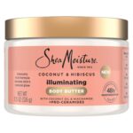 SheaMoisture Illuminating Body Butter with Coconut & Hibiscus, Niacinamide and Pro-Ceramides, Renewing Skin’s Natural Glow, 48H Moisturizing 11.5 oz - Image 2