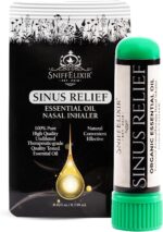 SniffElixir Nasal Inhaler for Sinus Relief, Made with Organic Essential Oils - Aromatherapy Stick with Peppermint & Tea Tree for Stuffy Nose & Congestion - Image 2