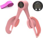Thigh Trainer, 360°Adjustable Pelvic Floor Muscle Trainer with LED Display, Inner Thigh Exerciser with 20LB Resistance Band for Women, Home Fitness Equipment for Hip, Leg, Arm - Image 2