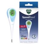 Vicks SpeedRead Digital Thermometer for Baby, Kids & Adults, Color-Coded Readings, Oral, Baby Rectal Thermometer or Under The Arm, Water Resistant - Image 2