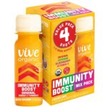Vive Organic Immunity Boost Shots -Variety 4 Pack (2oz, 4 Count) - Image 2